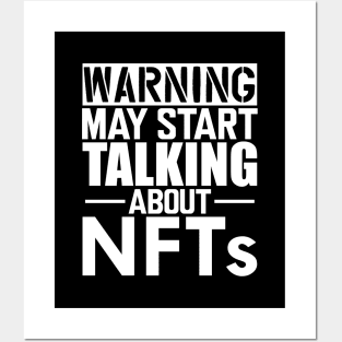 NFT - Warning may start talking about NFTs w Posters and Art